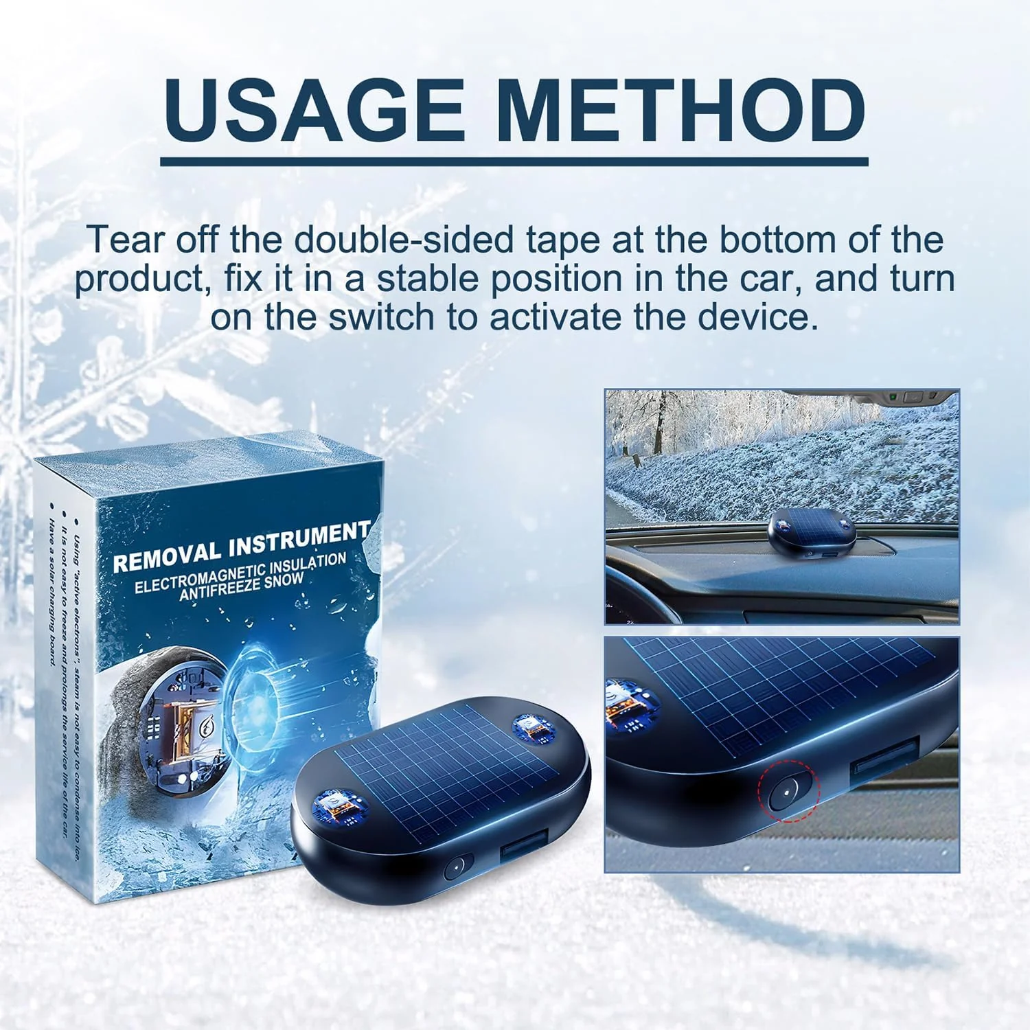 Electromagnetic Anti-Freezing Device ~ Enjoy a clear windshield every winter morning - Image 7