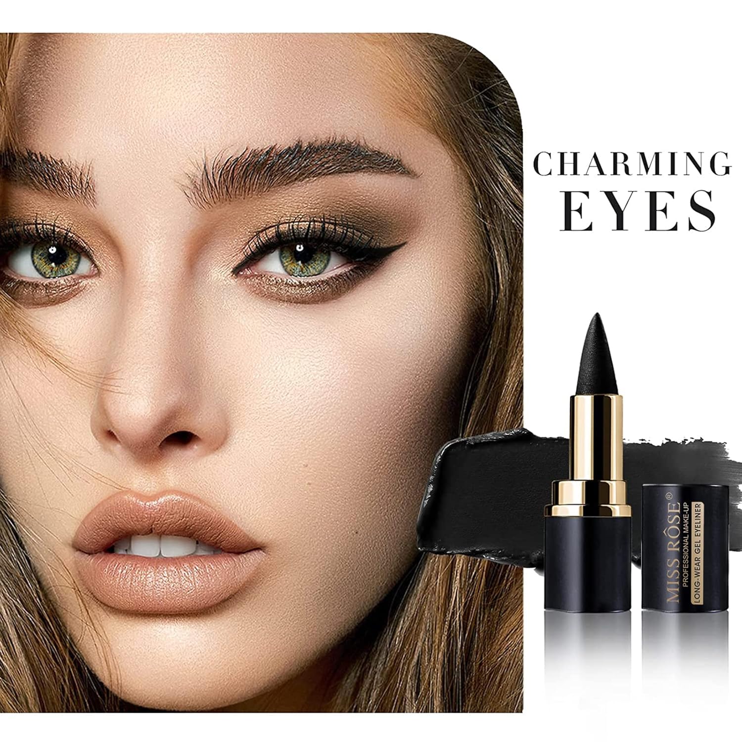 4-Piece Gel Eyeliner Set ~ Effortless precision for bold, defined eyes all day - Image 3