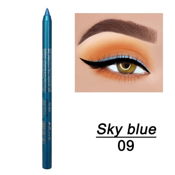 12-Piece Standout Peacock Gel Liner Set ~ Bold, smudge-proof eyes all day long - Image 5